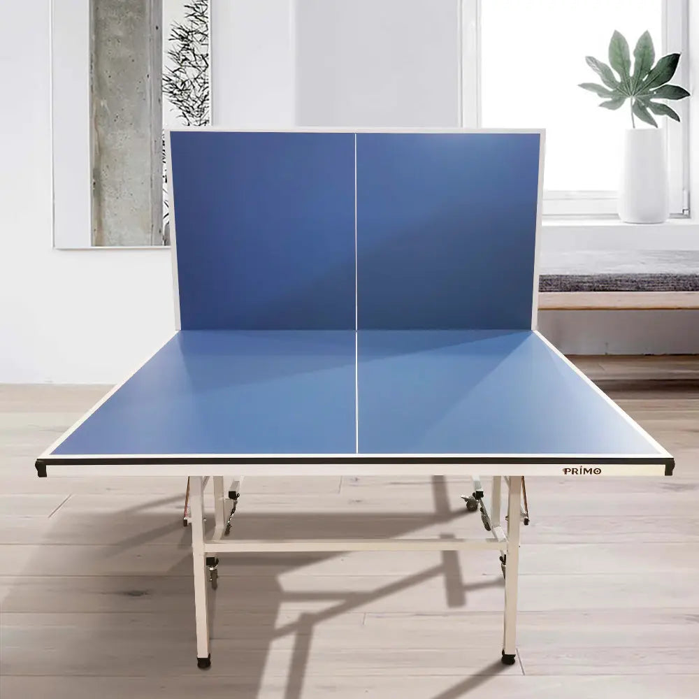 PRIMO Indoor Optimal 16 Table Tennis Ping Pong Table with Accessories Package