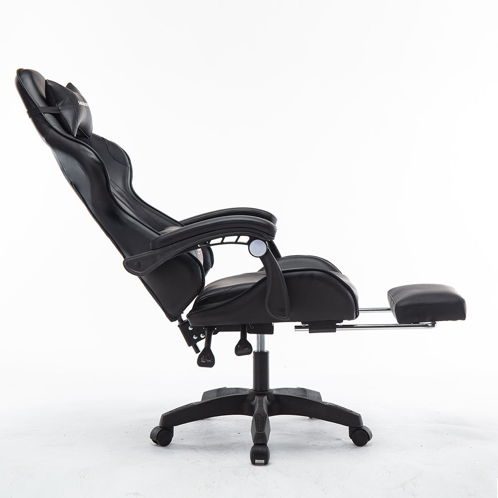 MASON TAYLOR Gaming Office Chair Home Computer Chairs Racing PVC Leather Seat