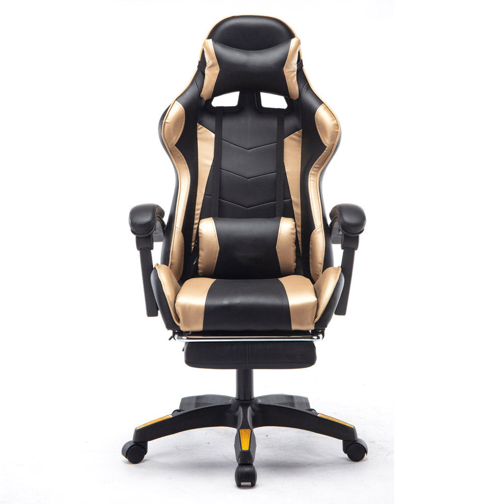MASON TAYLOR Gaming Office Chair Home Computer Chairs Racing PVC Leather Seat