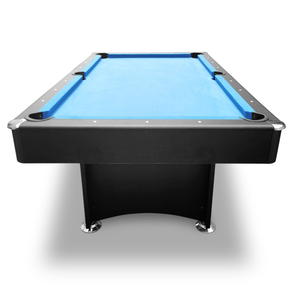 MACE 7FT Modern Design Pool Table Snooker Billiard Table Black Frame with Free Accessories