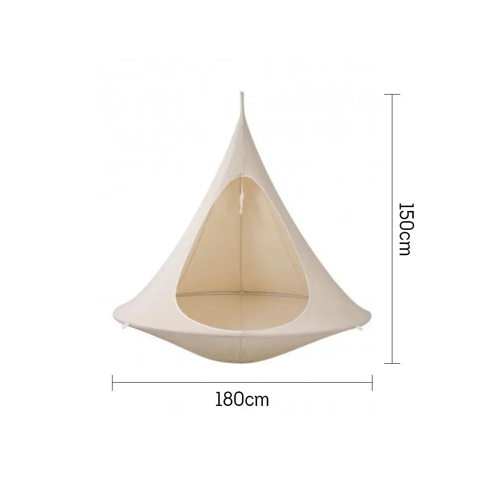 180CM Hammock Swing Chair Outdoor Garden Camping Room Fitness Teepee Tent Flying Saucer Ceiling Hanging Sofa Bed Lightweight Toy megalivingmatters