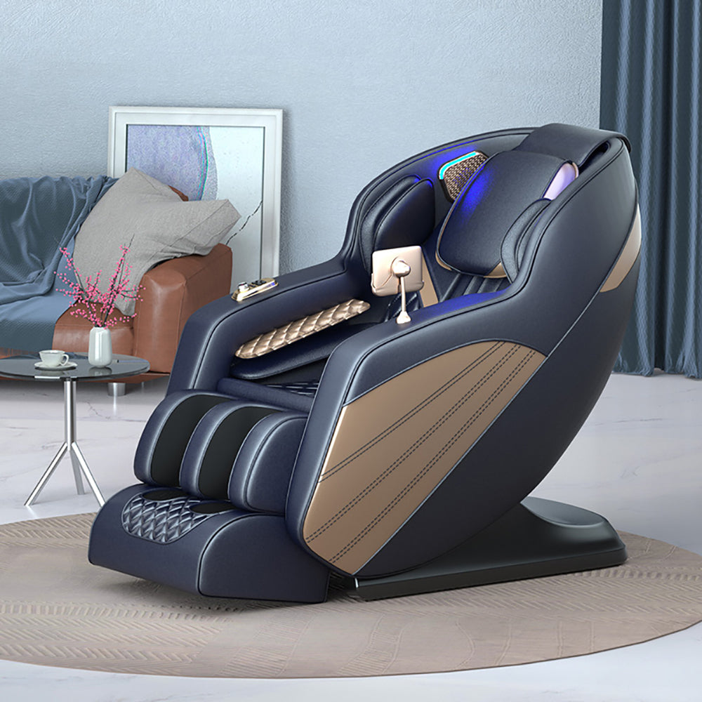 MASON TAYLOR L27 SL Track Electric Massage Chair with Zero Gravity - Blue