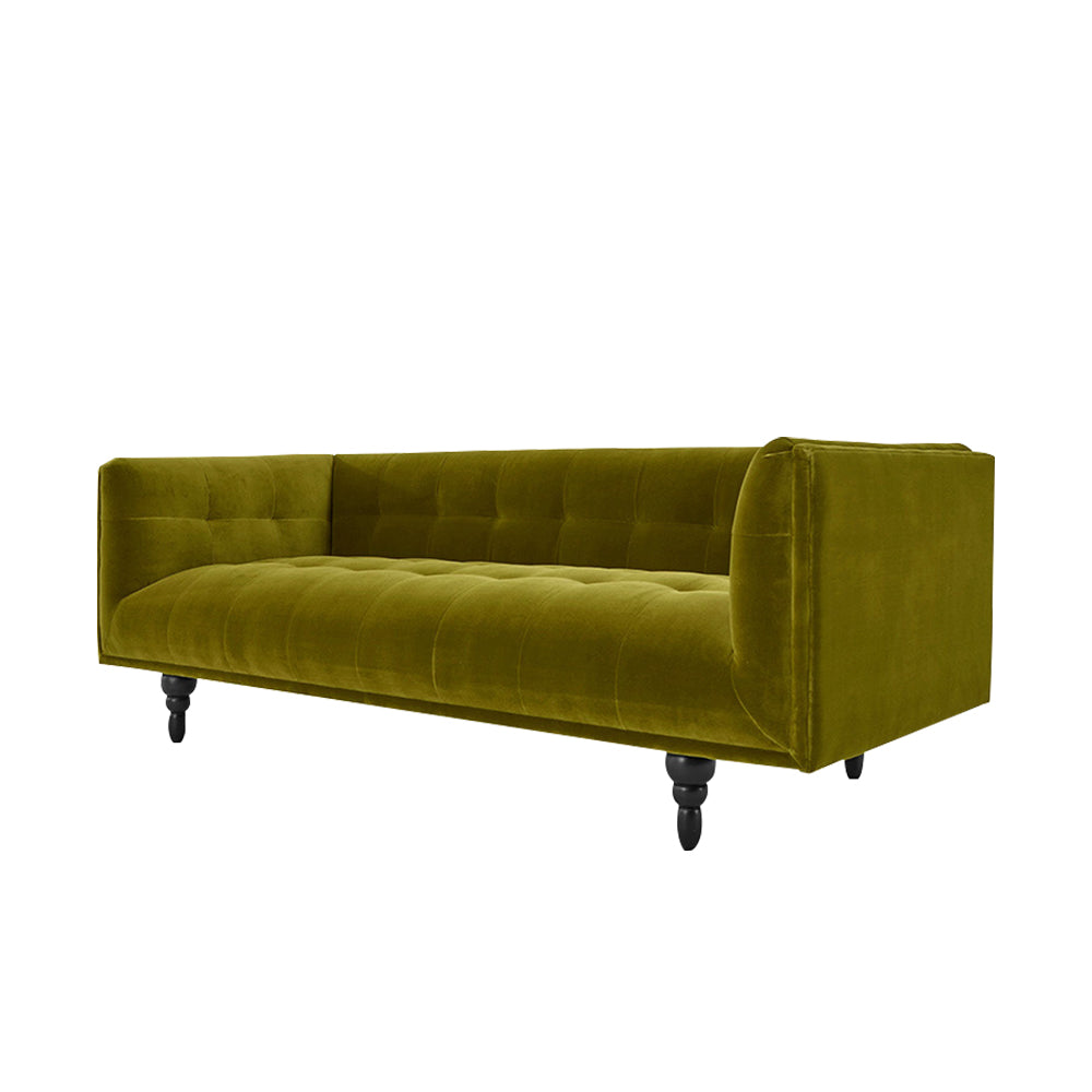 MASON TAYLOR 3 Seater Latex Filling Sofa 210CM Length - Grey