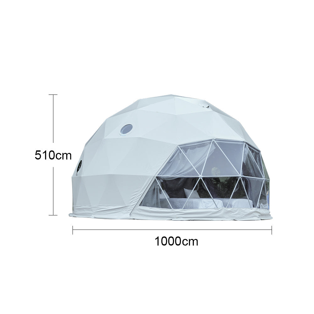 LANNISTER 6M/10M DIA Dome Tent Galvanized Steel Pipe Frame