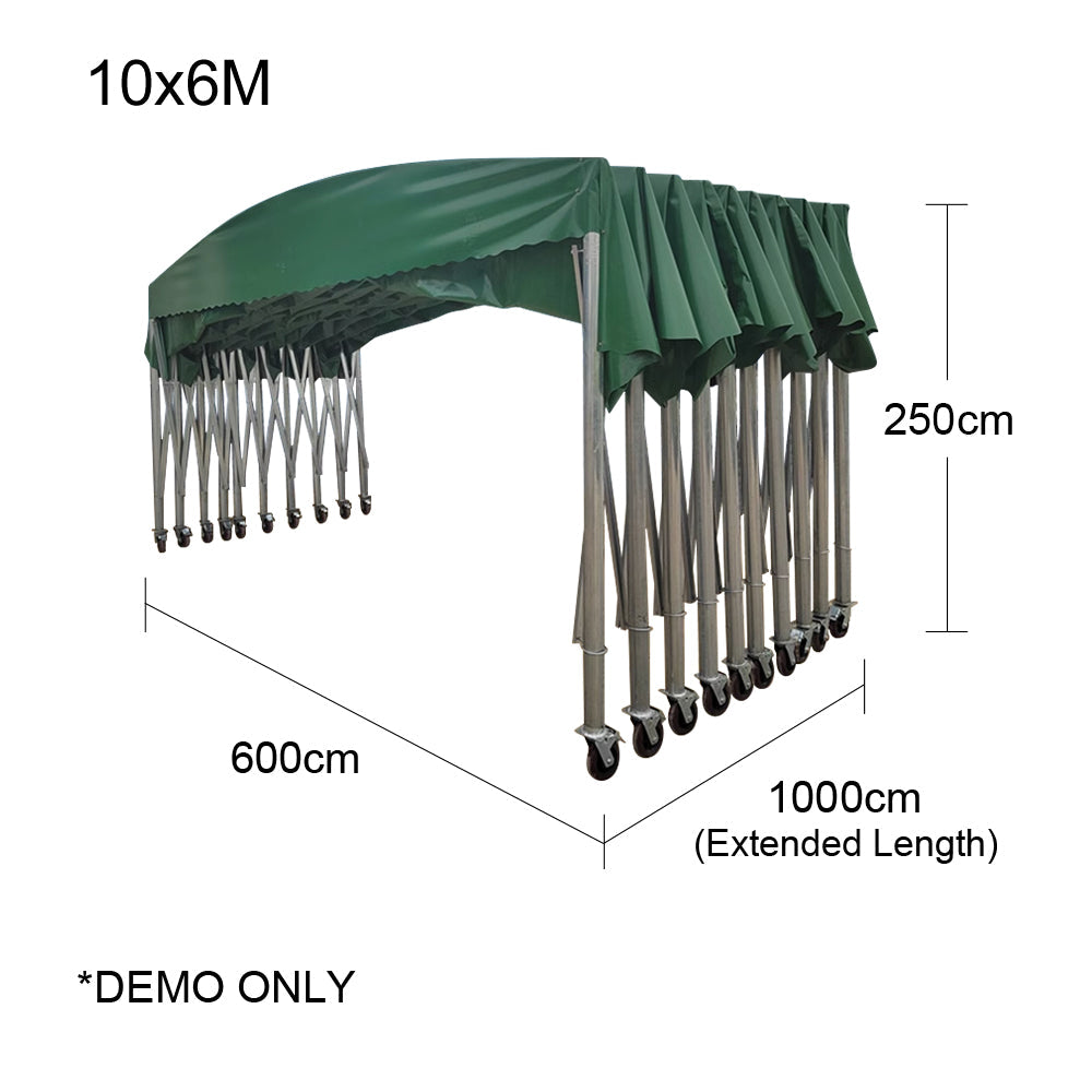 LANNISTER Outdoor Moveable and Retractable Tent Steel Frame